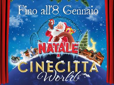 A Cinecittà World si torna a sognare con la magia del Natale
