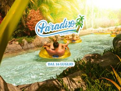 A Cinecittà World arriva il fiume paradiso: il 16 luglio apre la novità più fresca della stagione!